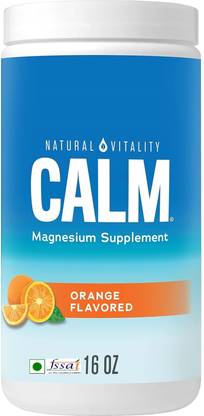 Natural Vitality Calm, Magnesium Citrate Supplement
