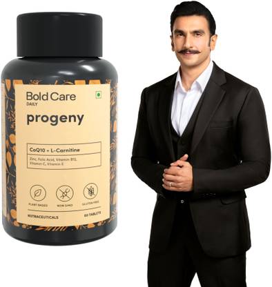 Bold Care Progeny Strength Booster Supplements for Men - L Carnitine, Rich in Antioxidants