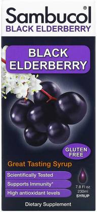 Sambucol Black Elderberry Syrup, 7.8 fl oz (230 ml)