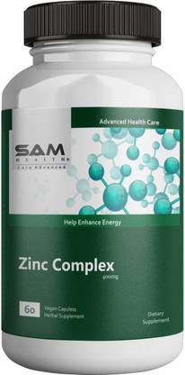 Sam Health Zinc Complex, 60 Capsules