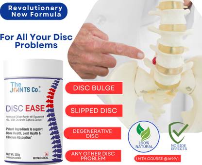 The Joints Co Disc Ease- Support for Disc Bulge, Herniated & Degenerative Discs