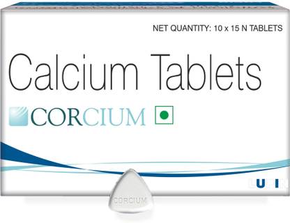 Corcium Calcium Tablet(2 Strip,15 x 2 )