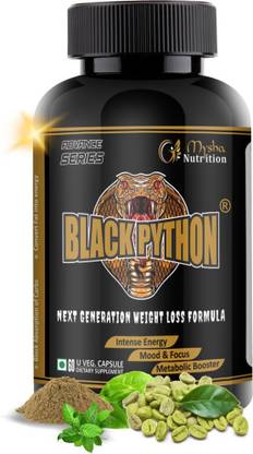 Black Python Made Up Of L-Carnitine,GreenTea,Weight Management for Men&Women