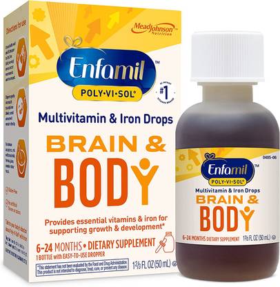 Enfamil Poly-Vi-Sol Multivitamin Supplement Drops with Iron 50 mL