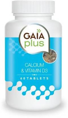 GAIA Plus Calcium and Vitamin D3 for Bones and Healthy Teeth