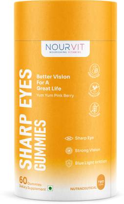 Nourvit Sharp Eyes | Lutein, Zeaxanthin & Astaxanthin