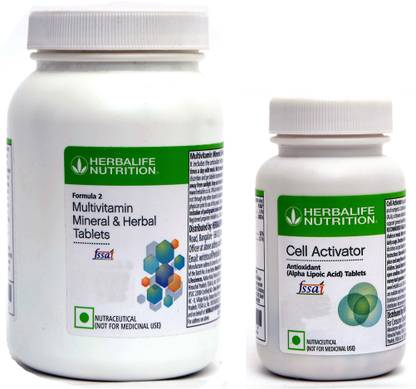 HERBALIFE Multivitamin Mineral and Herbal Tablets 90 Tablets And Cell Activator 60 Tablets