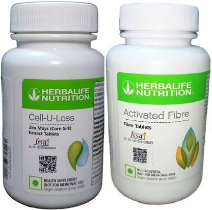 HERBALIFE Combo Of Activated Fibre and Cell U Loss