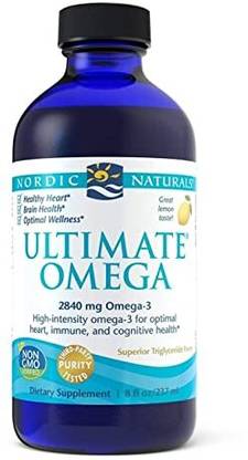 Nordic Naturals Ultimate Omega 2840 mg omega 3, 8 fl oz 237 ml