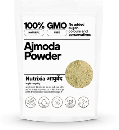 Nutrixia food Ajmoda Powder-Ajmod Beej - Celery Seeds - Tukhme Karafs - Apium Graveolens
