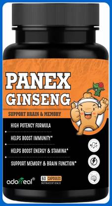 nutramagik Herbal Supplement: Panax Ginseng Capsules – 1000mg Korean Red Ginseng Root Extr