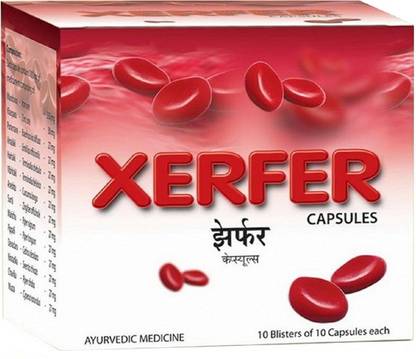 AVN Xerfer Capsules - Helps in Anaemia, Improves Haemoglobin Levels