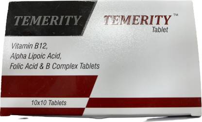 CONTINUAL TEMERITY TABLET Vitamin B12, Alpha Lipoic acid, Folic Acid & B Complex Tab