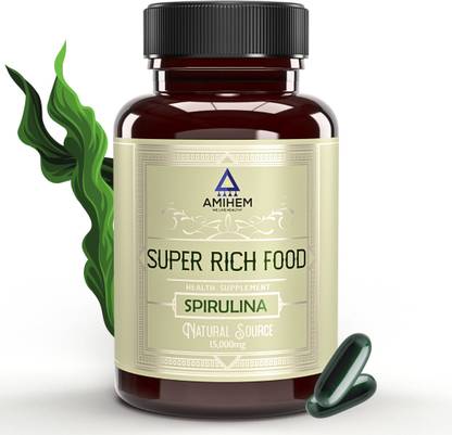 AMIHEM Spirulina Extract: Multivitamin for Weight Management, Immunity