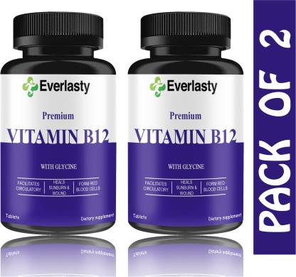 Everlasty Plant Based Vitamin B12 Tablets (H225)