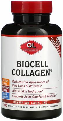 Olympian Labs BioCell Collagen, 100 Capsules