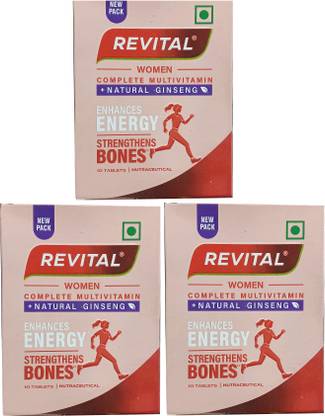 Revital H Woman Tablet 10'S+10'S+10'S - Buy Medicines online at Best Price
