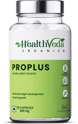 Health Veda Organics ProPlus Capsules For Good Height & Great Personality