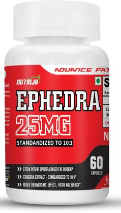 NutriJa Ephedra Extract 25mg (Standardized to 10:1)