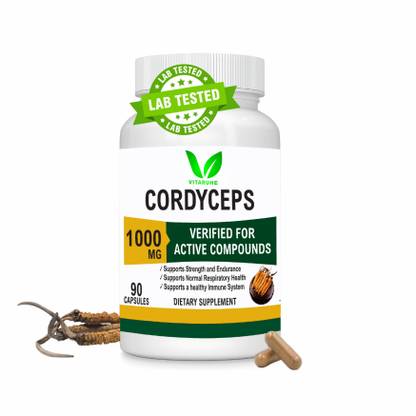 vitaruhe Cordyceps sinensis extract capsules high dose, 90 pieces