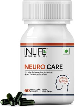 INLIFE Neuro Nerve Care Health Supplement - 60 Vegetarian Capsules