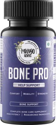 MANGO HERBS BONE PRO- Perfect Bone Supplement-Increase Bone Density & Prevent Bone Loss