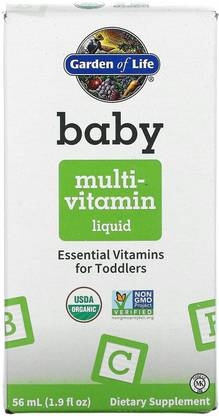 Garden Of Life Baby, Multivitamin Liquid, 1.9 fl oz ( 56 ml)