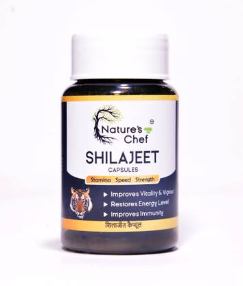 Nature' S Chef Shilajeet capsule for health(pack of 1)