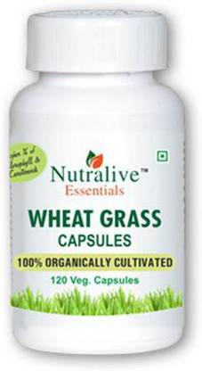 Nutralive Essentials Wheat Grass Capsules