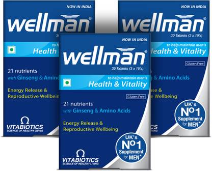 wellman - Comprehensive Multivitamin for Men | 21 Essential Nutrients