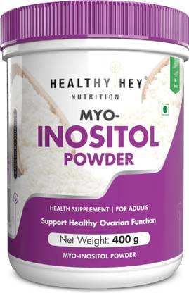 HealthyHey Nutrition 100% Pure Myo Inositol Powder (Vitamin B8), 400gm