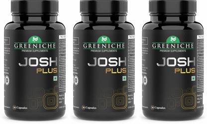 Greeniche 100% Ayurvedic Josh Plus for Men - Energy & Stamina