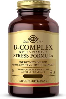 Solgar B-Complex Stress Formula, 100 Tablets