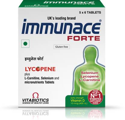 Immunace Forte - Health Supplements (With Vitamin C, Zinc and Selemium)