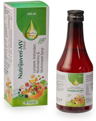 Nutrijuven Multivitamins & Multiminerals Sugar Free Syrup
