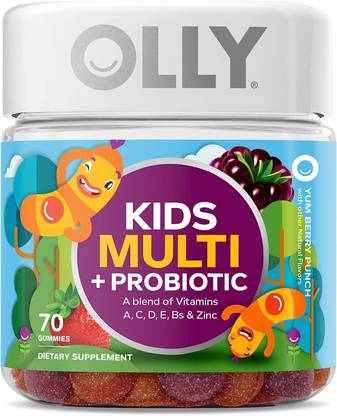 OLLY KIDS MULTI PLUS PROBIOTIC 70 GUMMIES