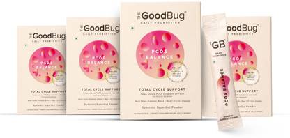 The Good Bug PCOS Balance Probiotic For Hormonal Balance Berry Flavoured Powder
