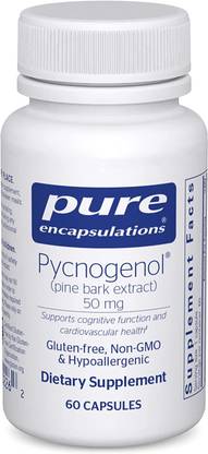 Pure Encapsulations Pycnogenol (Pine Bark Extract) 50 mg