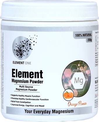 ELEMENT ONE Magnesium Powder High Efficiency for Bones Improve Sleep Anxiety Mood Nerve