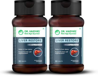 DR. VAIDYA'S Liver Restore Tablets 60 tablets