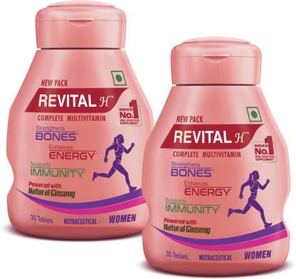 Revital Woman Daily Health Suppliment – 60 Tablets  (2 x 30 No)