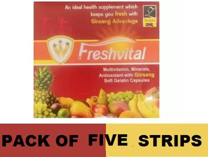 Uhl ZENLABS FRESHVITAL MULTIVITAMIN SUPPLEMENT CAPSULE (5*10CAPS)