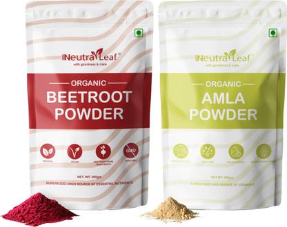Neutraleaf Face, Skin & Hair Glow, Health Boost | Organic Super Food | Drink, Apply, Eat