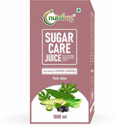 Nutriorg Sugar Care Juice | Control Blood Glucose Level | For Diabetic Patients