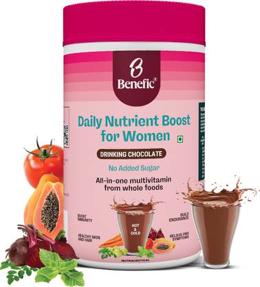 Benefic Daily Nutrient Boost for Women Drinking Chocolate (600gm)