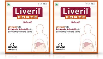 Liveril Forte Tablets That Support Healthy Liver Functions