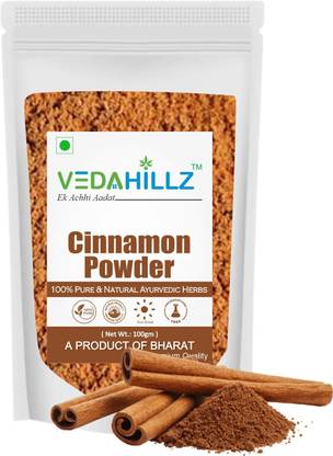 Vedahillz Cinnamon Powder - Dalchini Powder - helps in Appetite & Cough