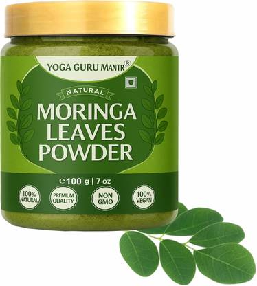 YOGAGURU MANTR Pure Moringa Leaf Powder For Weight Loss (100g)