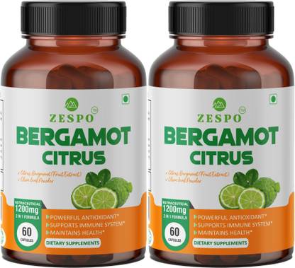 ZESPO Citrus Bergamot & Olive Leaf -Heart & Cholesterol, Antioxidant, Immune Booster
