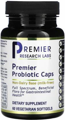 Premier Research Labs Premier Probiotic Caps, 60 Vegetarian Softgels